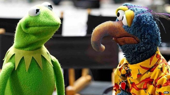 Logo chegam Os Muppets da série pela Sony